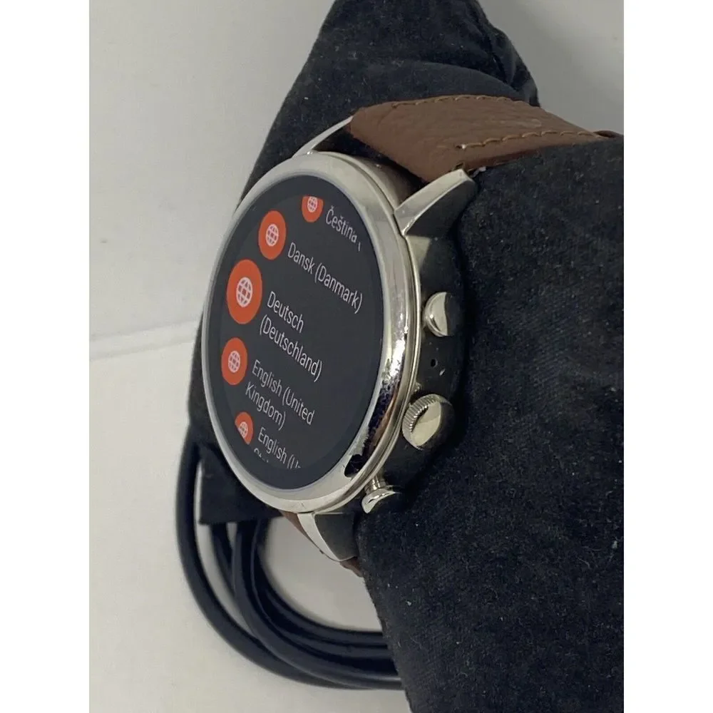 Fossil Gen 4 Authentic Digital Dial Smart Watch Custom Band FTW6014 AB422
